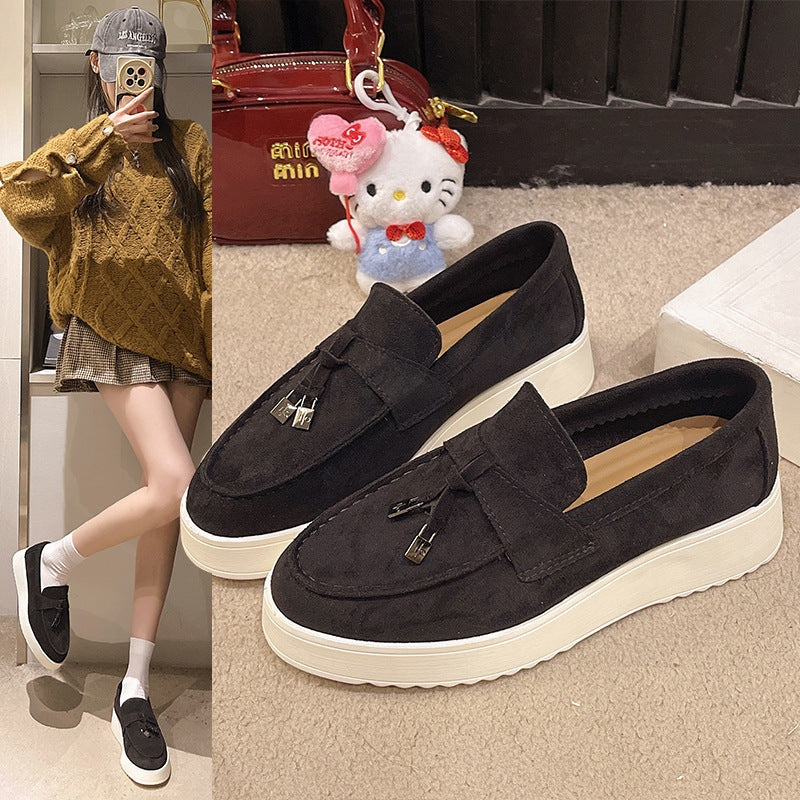 Rubber Platform Peas Oversized Shoes - Image 3