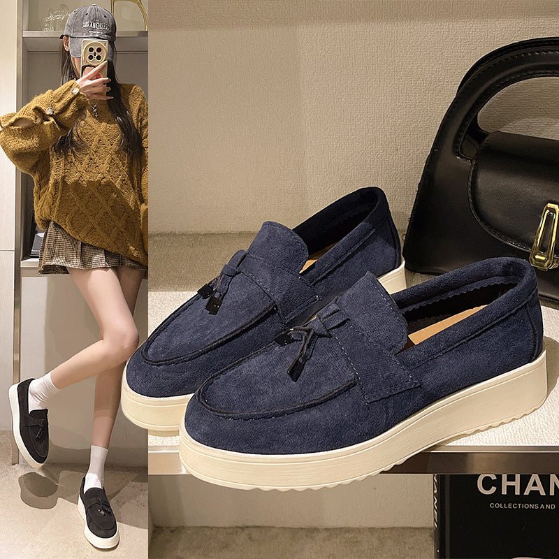 Rubber Platform Peas Oversized Shoes - Image 4