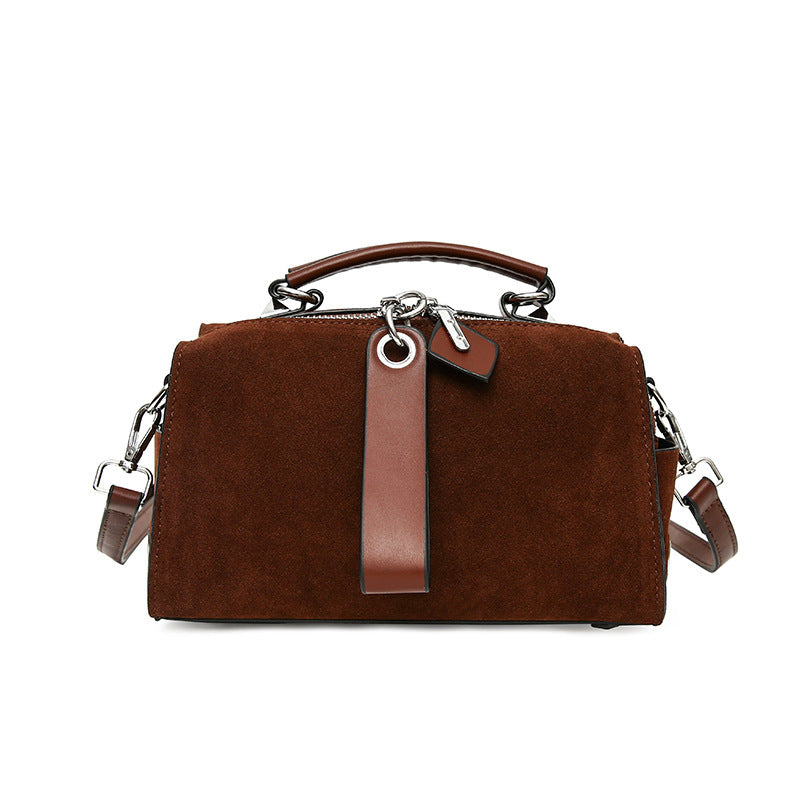 Fashionable High-end Soft Leather Women's Shoulder Messenger Bag - Image 3
