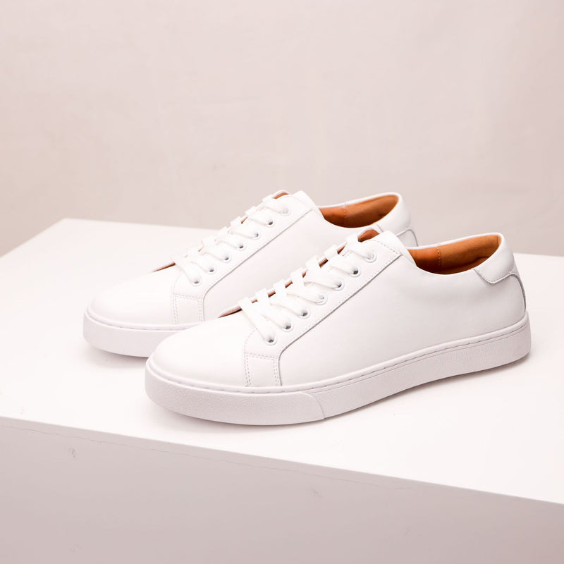 Business Casual Leather Shoes Men's Leather Soft Bottom Skateboard Shoes