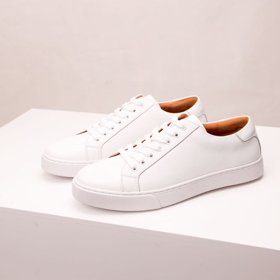 Business Casual Leather Shoes Men's Leather Soft Bottom Skateboard Shoes