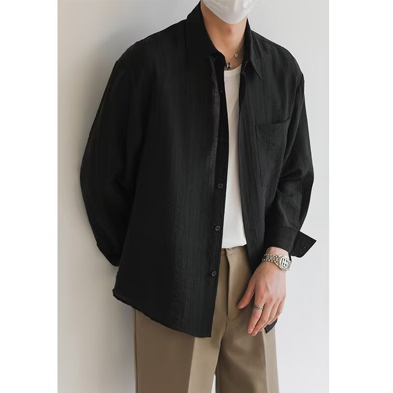 Thin Long Sleeves Shirt Sun Protection Top Breathable And Loose - Image 4