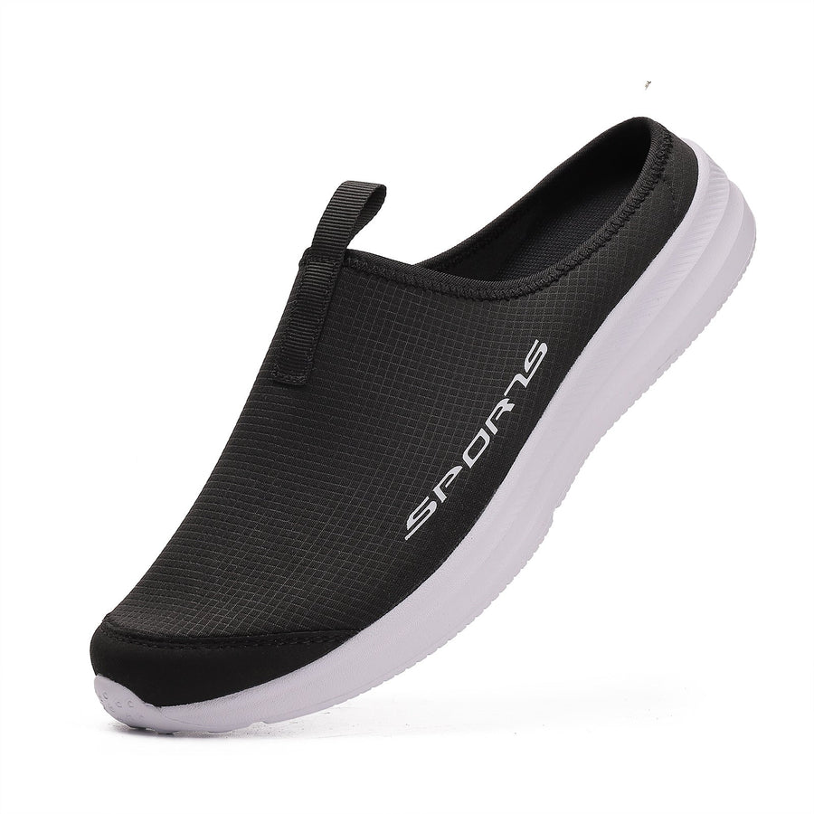 Half Slippers Sports Breathable One Pedal Casual Shoes