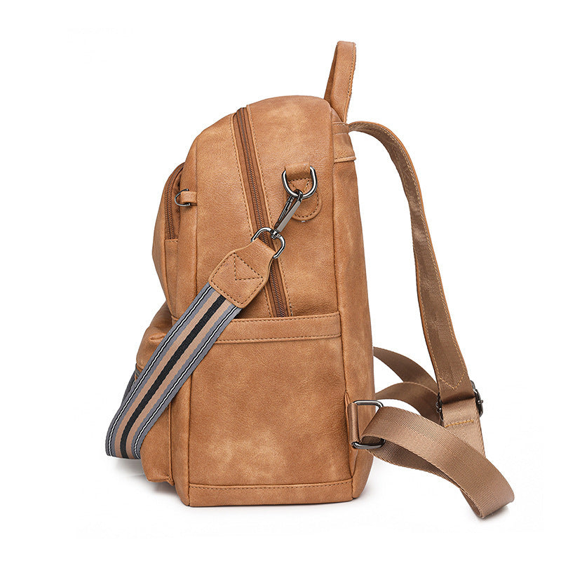 Lightweight Girls' Travel Backpack Large Capacity Retro - Image 4