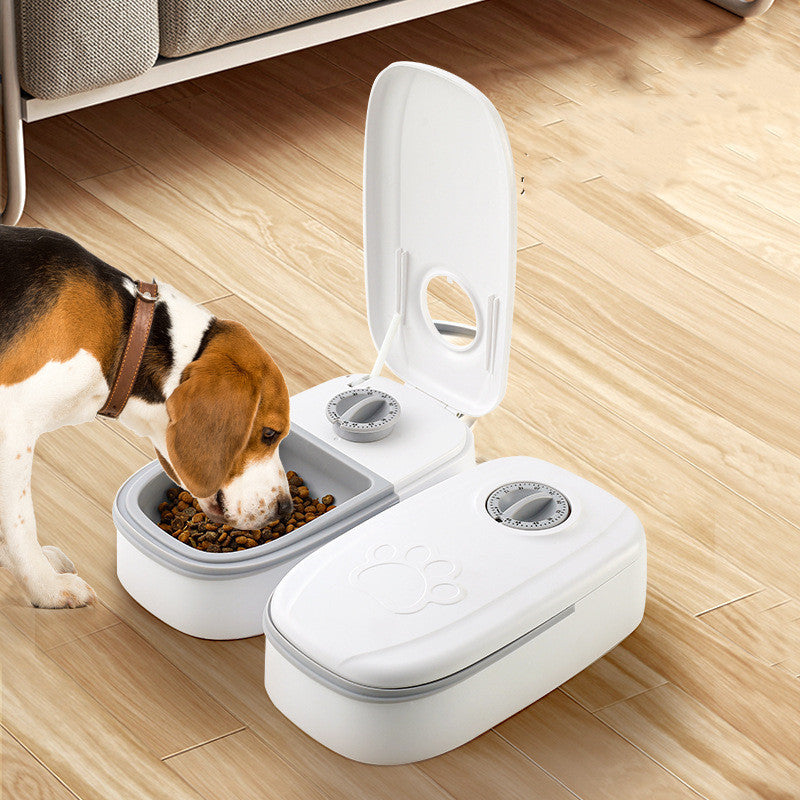 Automatic Pet Feeder Smart Food Dispenser For Cats Dogs Timer Stainless Steel Bowl Auto Dog Cat Pet Feeding Pets Supplies - Image 3